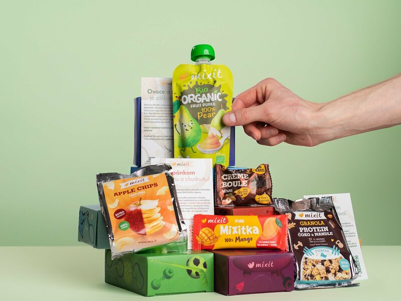 Fitness degustační box
