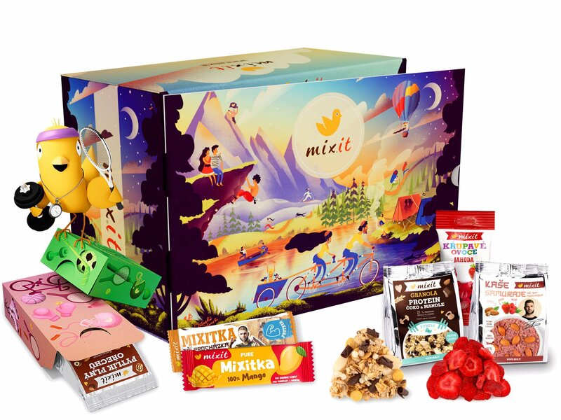 Fitness degustační box