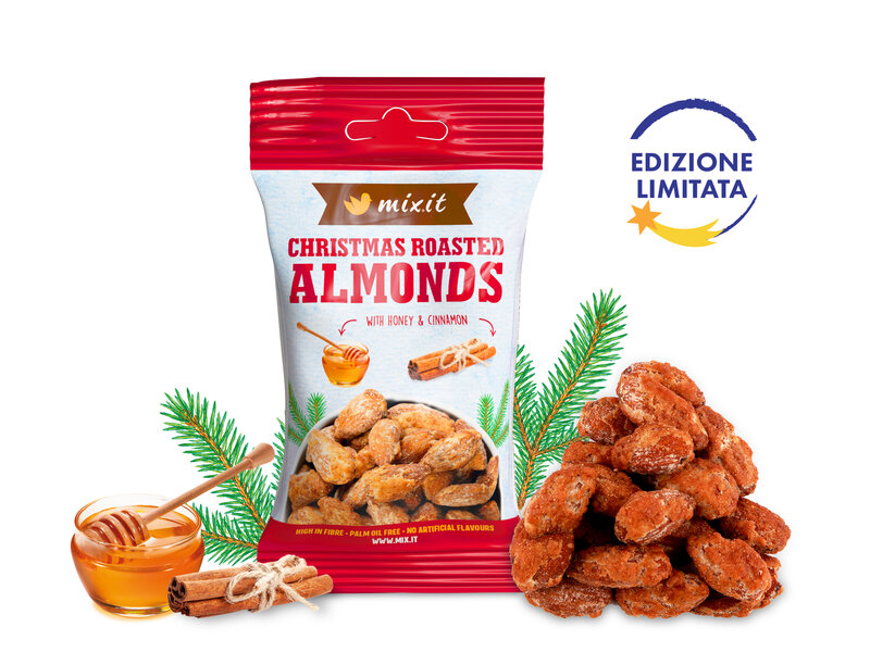 Mandorle al miele e cannella – formato da tasca