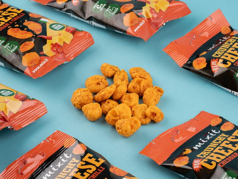 Chrupiący ser do kieszeni - Cheddar irlandzki z chilli (10 szt.)