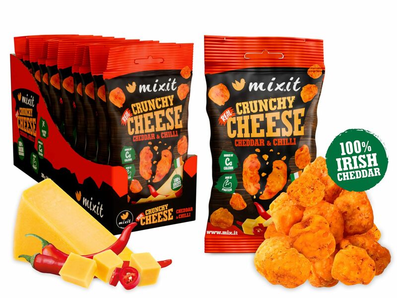 Zsebbe való ropogós sajt - Ír cheddar chilivel (10db.) akciós termékkép 1