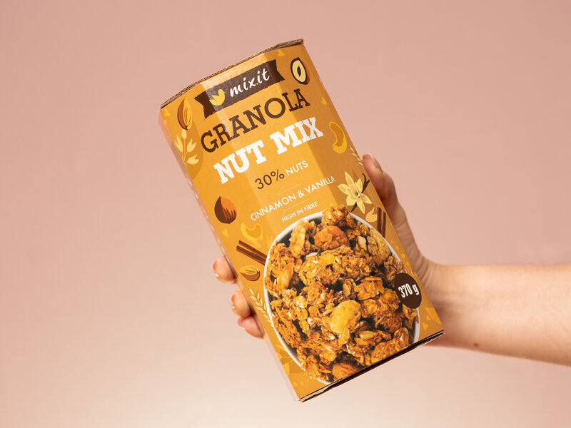 Granola z pece – Ořechový mix 