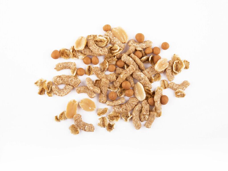 müsli snídaně karamel vláknina arašídy