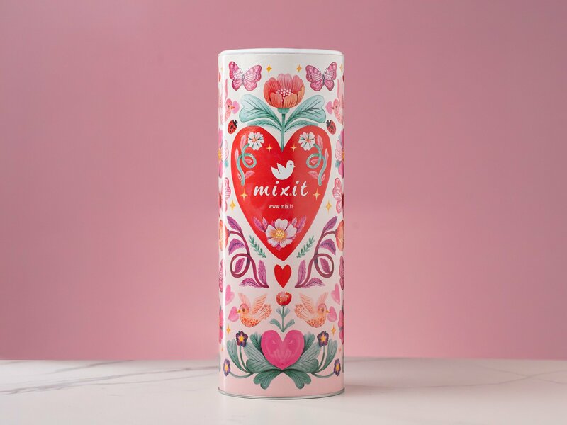 Grands fruits de l’amour – Prune, pomme, banane et fruit du dragon