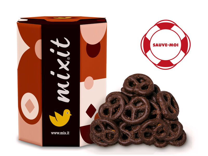 Bretzels Mixit – Chocolat noir