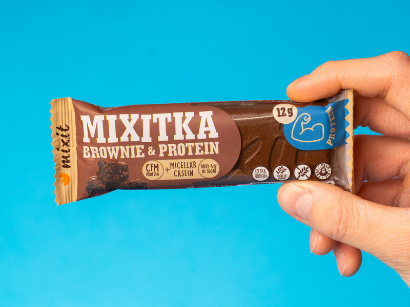 Proteinová Mixitka BEZ LEPKU – Brownie 