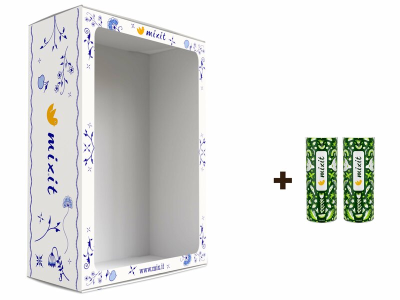 Coffret cadeau de Noël sur mesure (pour 2 tubes)