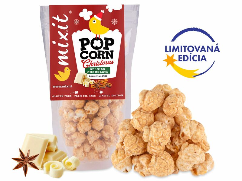 Mixit popcorn - Biela čokoláda a perníkové korenie