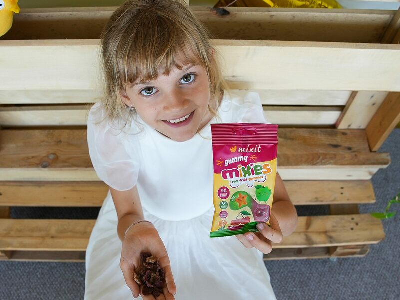 Gummy Mixies - gyümölcszselé hozzáadott cukor nélkül
