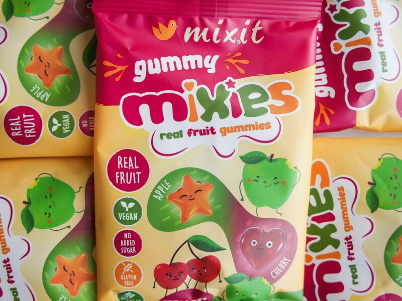 přírodní želé bonbóny mixies jablko třešeň