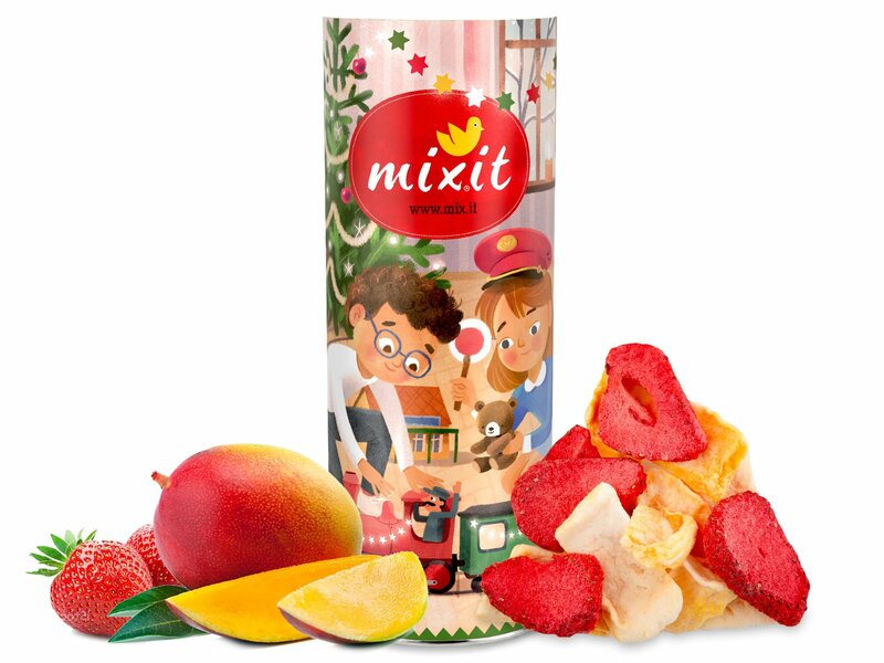 Nagy ropogós Mangó + Eper