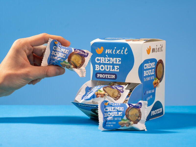 Proteinová Crème boule - Peanut butter