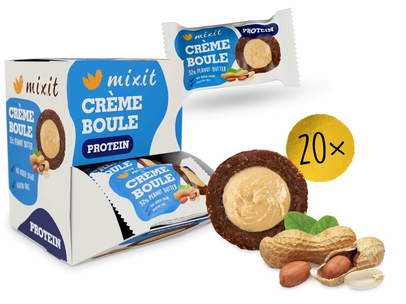 Protein Crème boule – Peanut butter (20db.)