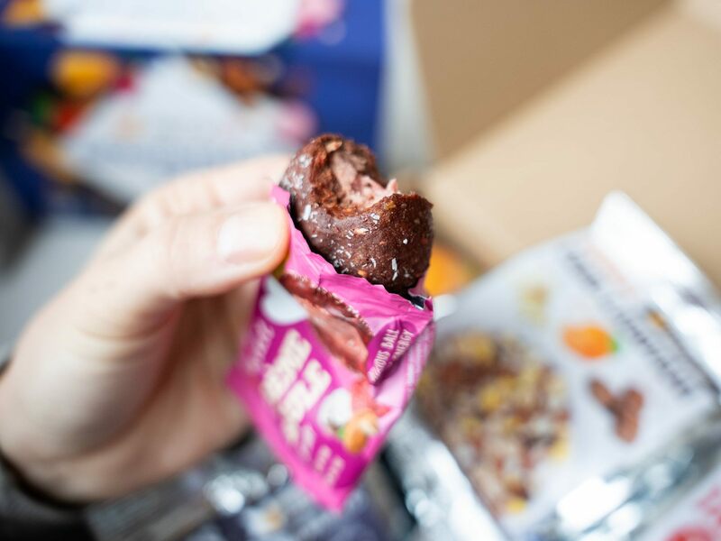 Degustační box - To nejlepší z Mixit čokoláda prclíky lyo ovoce creme boule