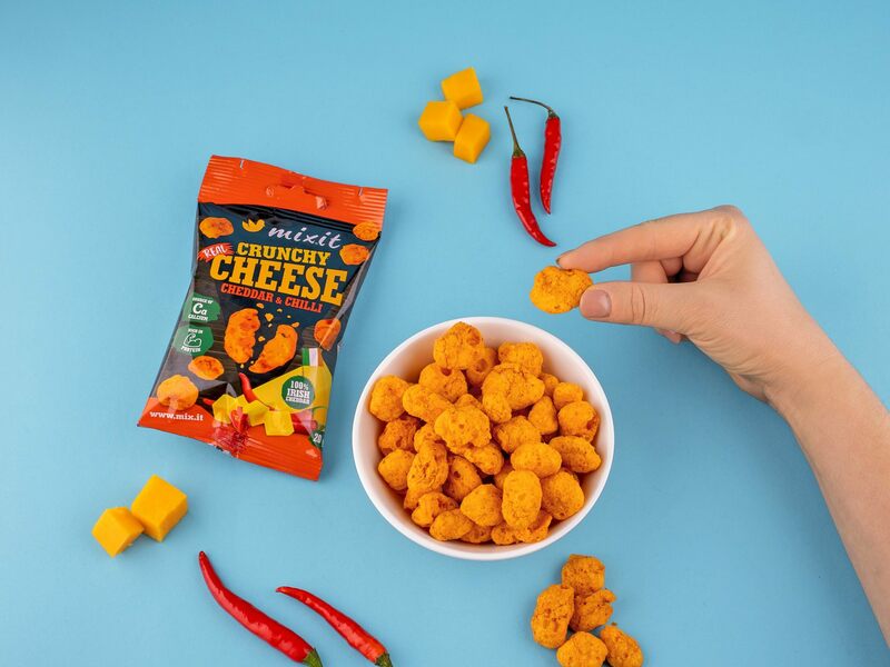 Degustační sada Křupavých sýrů do kapsy – cheddar s chilli