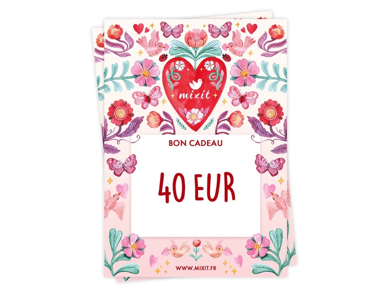 Bon cadeau électronique 40 €