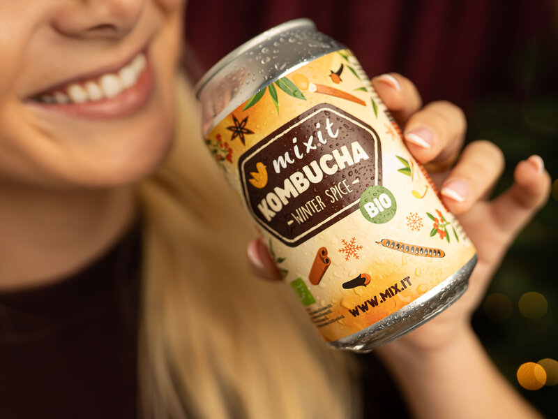 Winter spice vánoční kombucha 2026