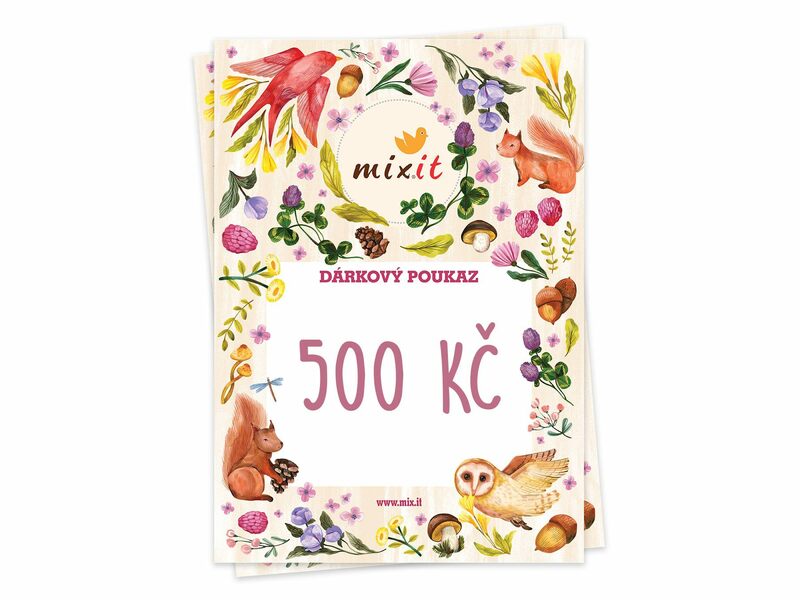 Elektronický dárkový poukaz 500 Kč