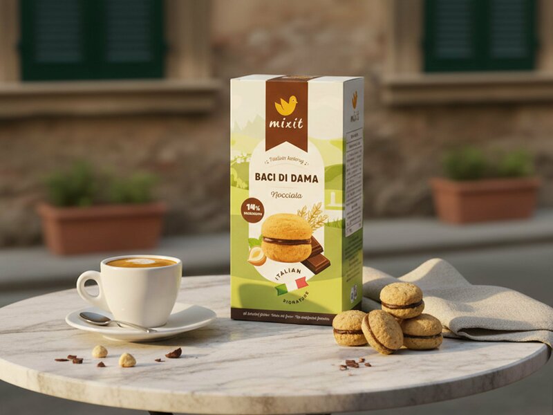 Mixit Italian bakery – Cookie Baci di Dama Nocciola