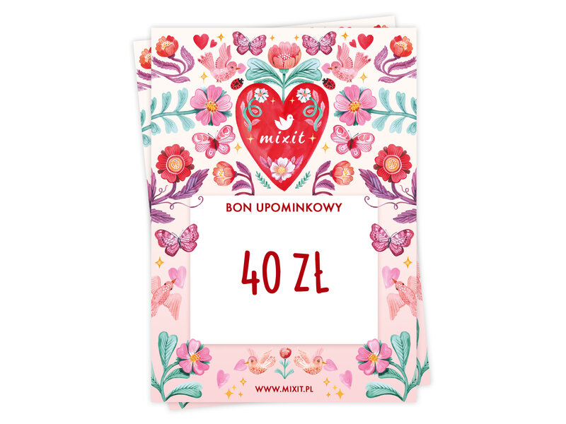 Elektroniczny Bon upominkowy 40 zł