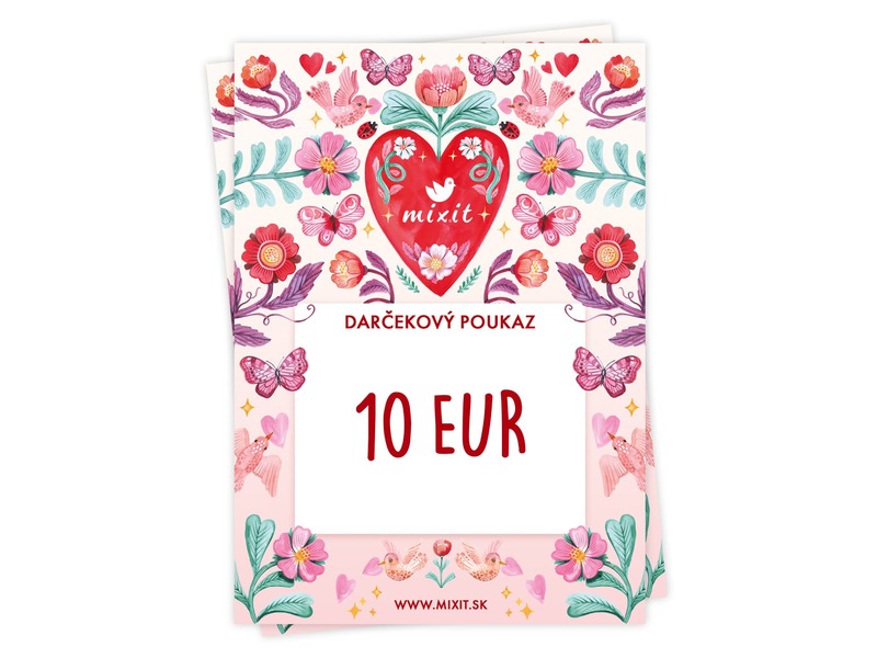 Elektronický Darčekový poukaz 10 Eur