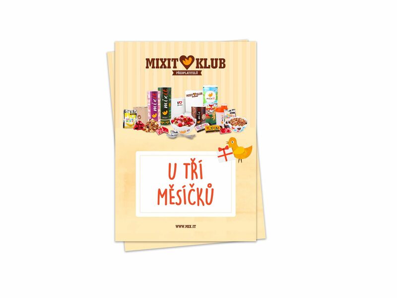 Elektronický dárkový poukaz: Mixit Klub na 3 měsíce
