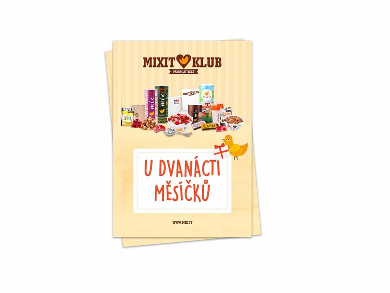 Elektronický dárkový poukaz: Mixit Klub na 12 měsíců