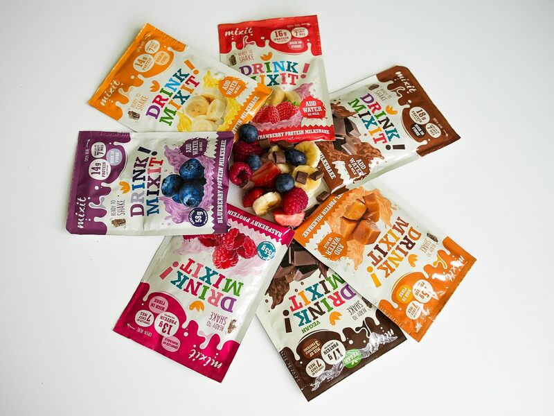 Mixti Drink 6 csomag & Shaker (mentazöld)