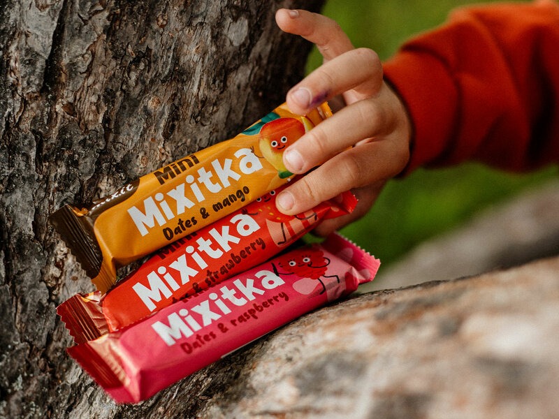 MiniMixitky Mix - Jahoda, mango, malina