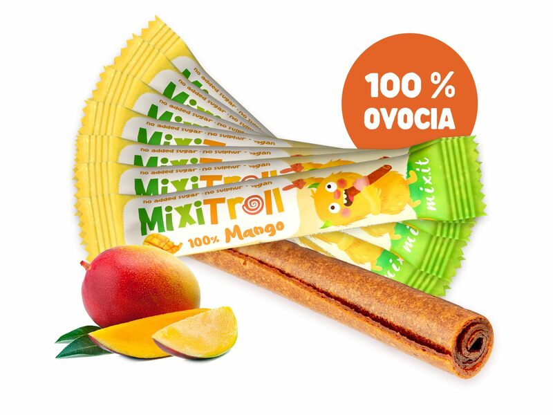Ovocná rolka MixiTroll - Mango (7 ks)