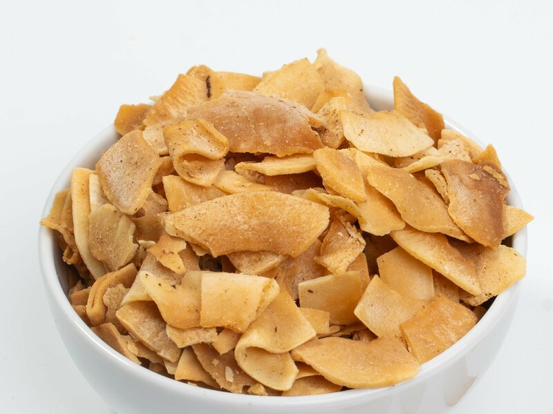 Mixit kokosové chipsy do kapsy – Karamel