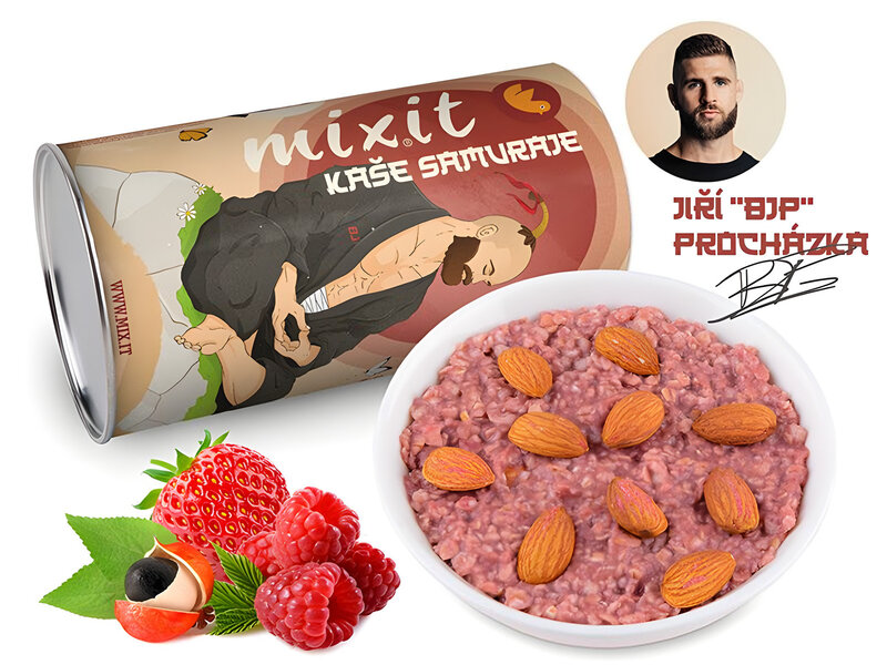 kaše ovoce protein mandle BJP Jirka Procházka samuraj