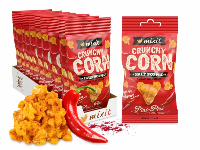 Zsebbe való Crunchy corn - Piri Piri & Cayenne (10db.) akciós termékkép 1