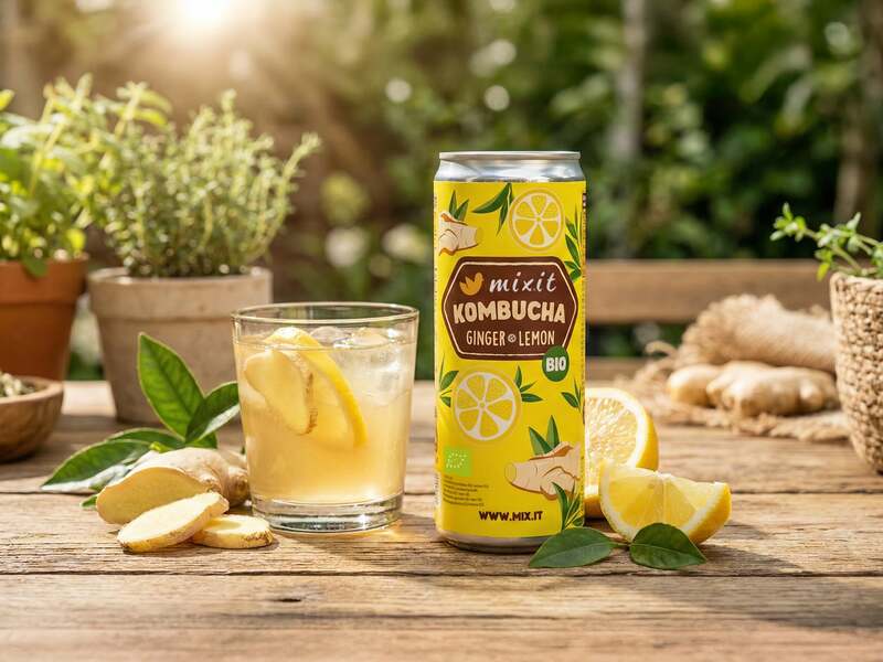 Kombucha - Lemon & Ginger