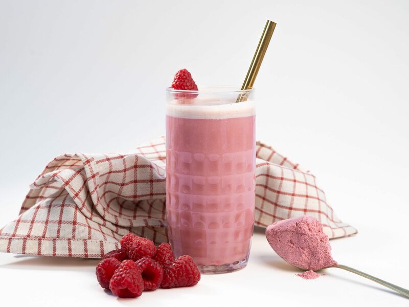 Protein Drink - Málna – pohárban