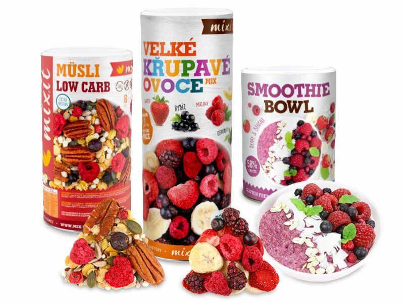 lowcarb ovoce lyo smoothie bowl müsli sada