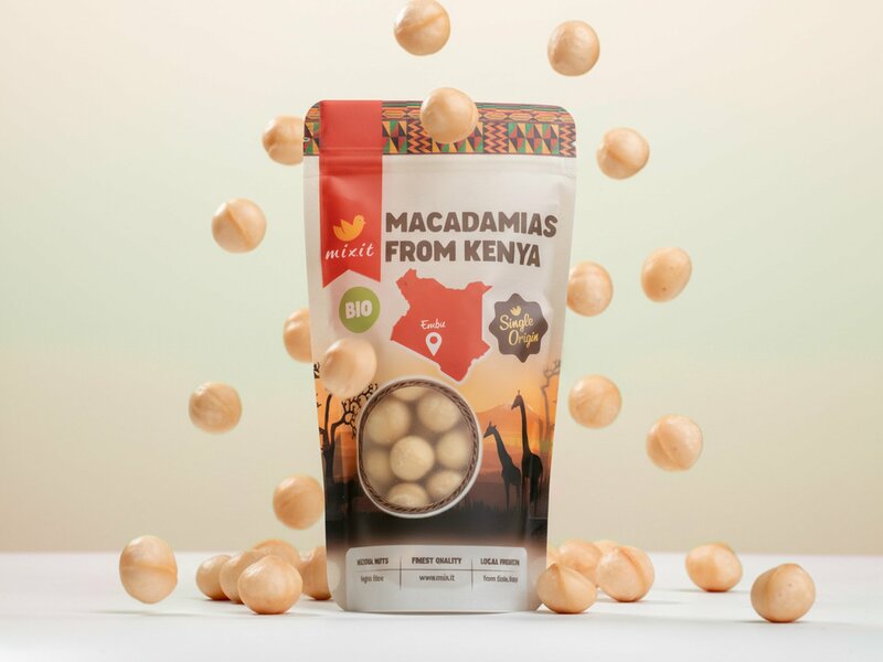 Single Origin – BIO Makadamové ořechy z Keni